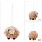 Rustic Wooden Lamb Christmas Ornament Hanging Decoration For Tree Holiday Display 3