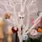 Rustic Wooden Lamb Christmas Ornament Hanging Decoration For Tree Holiday Display 0