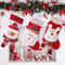 3D Knitted Christmas Stocking Gift Bag For Kids Cartoon Holiday Decoration Sock 5