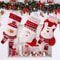 3D Knitted Christmas Stocking Gift Bag For Kids Cartoon Holiday Decoration Sock 5