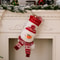 3D Knitted Christmas Stocking Gift Bag For Kids Cartoon Holiday Decoration Sock 7