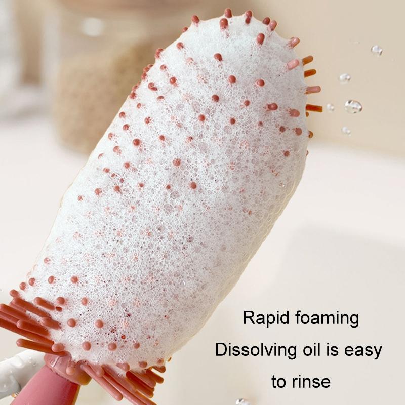 Silicone Baby Bottle Straw Cleaning Brush Set 3in1 Food Grade Cleaner 9