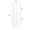 Clear 3 Tier Modern Acrylic Side Table For Living Room Bedroom 2