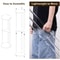 Clear 3 Tier Modern Acrylic Side Table For Living Room Bedroom 5