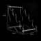 4-Tier Lightsaber Display Stand Acrylic Collector Rack for 4 Sabers