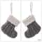 Cozy Mini Knitted Christmas Stockings For Tree Decor Party Favors Holiday Gift Display 2