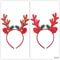 Festive Reindeer Bell Antler Headband Christmas Party Hair Accessory 3