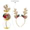 Festive Reindeer Bell Antler Headband Christmas Party Hair Accessory 4