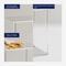 CrystalClear 3Tier Acrylic Side Table For Living Room Bedroom Modern Home Decor 3