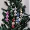 Candy Christmas Tree Ornament Set 6PCS Decorative Hanging Balls For Festive Home Decor 1