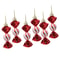 Candy Christmas Tree Ornament Set 6PCS Decorative Hanging Balls For Festive Home Decor 8