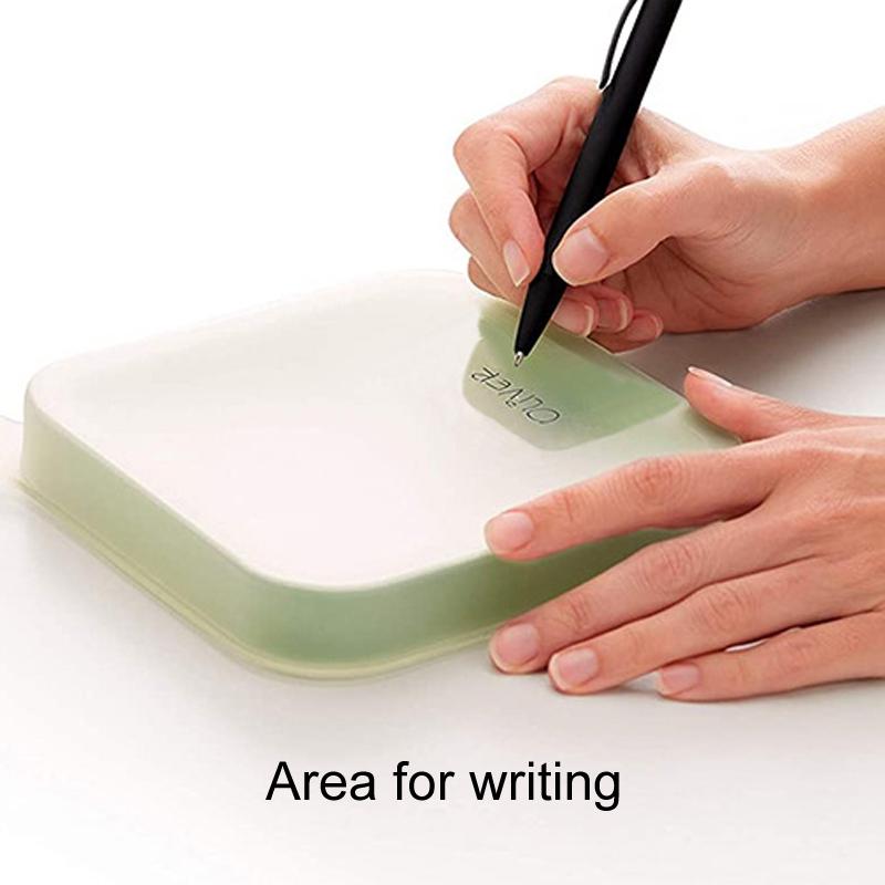 Silicone Sandwich Container Portable Lunch Box For Toast Snacks Bento Meals 4