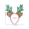 Festive Plush Reindeer Antler Headband For Christmas Parties Costumes Holiday Photos 2
