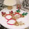 Festive Plush Reindeer Antler Headband For Christmas Parties Costumes Holiday Photos 5