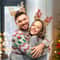 Festive Plush Reindeer Antler Headband For Christmas Parties Costumes Holiday Photos 6