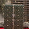 Crystal Snowflake Icicle Christmas Tree Ornaments Set 5PCS Clear Acrylic Holiday Hanging Decor 9