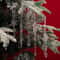Crystal Snowflake Icicle Christmas Tree Ornaments Set 5PCS Clear Acrylic Holiday Hanging Decor 0