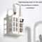 Wall Mounted Curling Iron Holder Hair Tool Organizer For Bathroom Storage 2