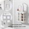 Wall Mounted Curling Iron Holder Hair Tool Organizer For Bathroom Storage 4