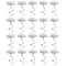 Transparent Twist Pins For Bed Sheets Sofa Cushions Slipcovers 20PCS 1