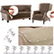 Transparent Twist Pins For Bed Sheets Sofa Cushions Slipcovers 20PCS 0