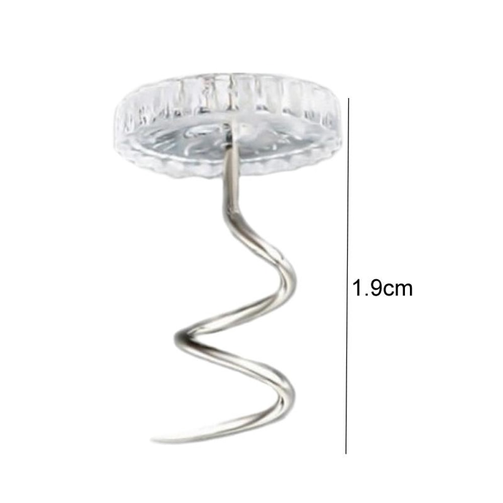 Transparent Twist Pins For Bed Sheets Sofa Cushions Slipcovers 20PCS 3