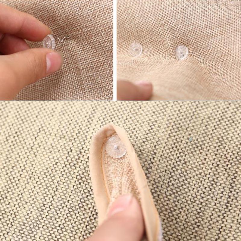 Transparent Twist Pins For Bed Sheets Sofa Cushions Slipcovers 20PCS 5