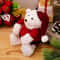 Christmas Plush Bear Ornament Doll, Cute Holiday Decoration & Gift for Kids