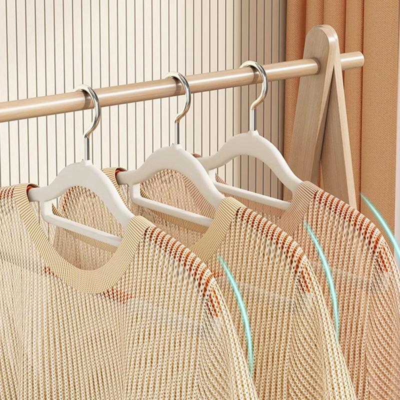 20PCS Non Slip Clothes Hangers With 360 Rotating Hooks ShoulderProtect Design 2