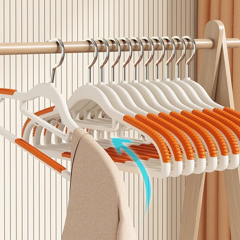 20PCS Non Slip Clothes Hangers With 360 Rotating Hooks ShoulderProtect Design 3