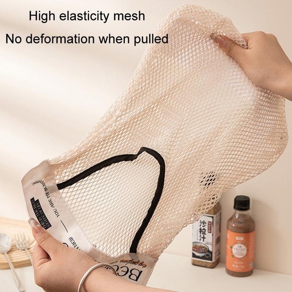 Mesh Hanging Bag Organizer for Plastic Bags, Trash Bags & Kitchen Essentials