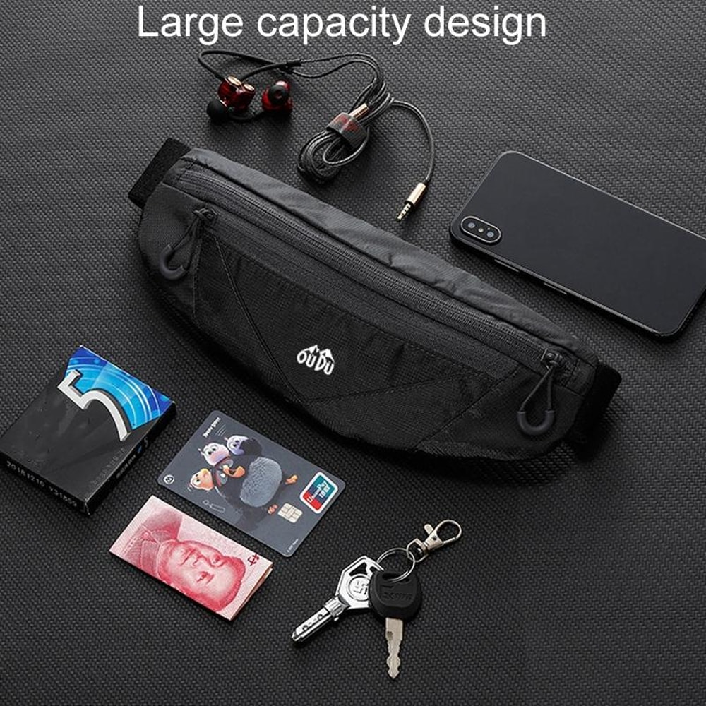 Premium Waterproof Running Waist Pack With Adjustable Phone Belt 7
