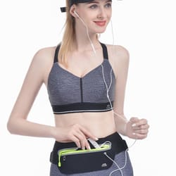 premium slim waterproof waist bag for phones & outdoor sports