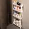 3Tier Bathroom Storage Trolley Narrow Gap Organizer Shelf With Wheels 0