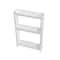 3Tier Bathroom Storage Trolley Narrow Gap Organizer Shelf With Wheels 1