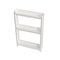 3Tier Bathroom Storage Trolley Narrow Gap Organizer Shelf With Wheels 1