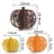 3Piece Glitter Pumpkin Tabletop Decor Set For Halloween Party Fall Home Decoration 4