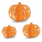 3Piece Glitter Pumpkin Tabletop Decor Set For Halloween Party Fall Home Decoration 7