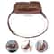 Vintage Leather Crossbody Messenger Bag Large Capacity Genuine Cowhide Shoulder Bag 2