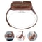 Vintage Leather Crossbody Messenger Bag Large Capacity Genuine Cowhide Shoulder Bag 2