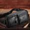 Vintage Leather Crossbody Messenger Bag Large Capacity Genuine Cowhide Shoulder Bag 9