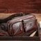 Vintage Leather Crossbody Messenger Bag Large Capacity Genuine Cowhide Shoulder Bag 8