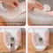 Cute Cartoon EVA Waterproof Toilet Seat Cover Pad With Handle Reusable Universal Toilet Cushion 3