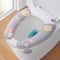 Cute Cartoon EVA Waterproof Toilet Seat Cover Pad With Handle Reusable Universal Toilet Cushion 2