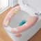 Cute Cartoon EVA Waterproof Toilet Seat Cover Pad With Handle Reusable Universal Toilet Cushion 4
