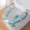Cute Cartoon EVA Waterproof Toilet Seat Cover Pad With Handle Reusable Universal Toilet Cushion 13