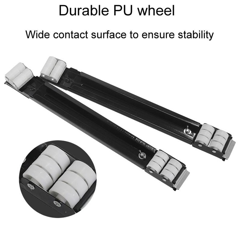 Adjustable Washing Machine Refrigerator Base Stand With Locking Wheels Non Slip Appliance Dolly 2