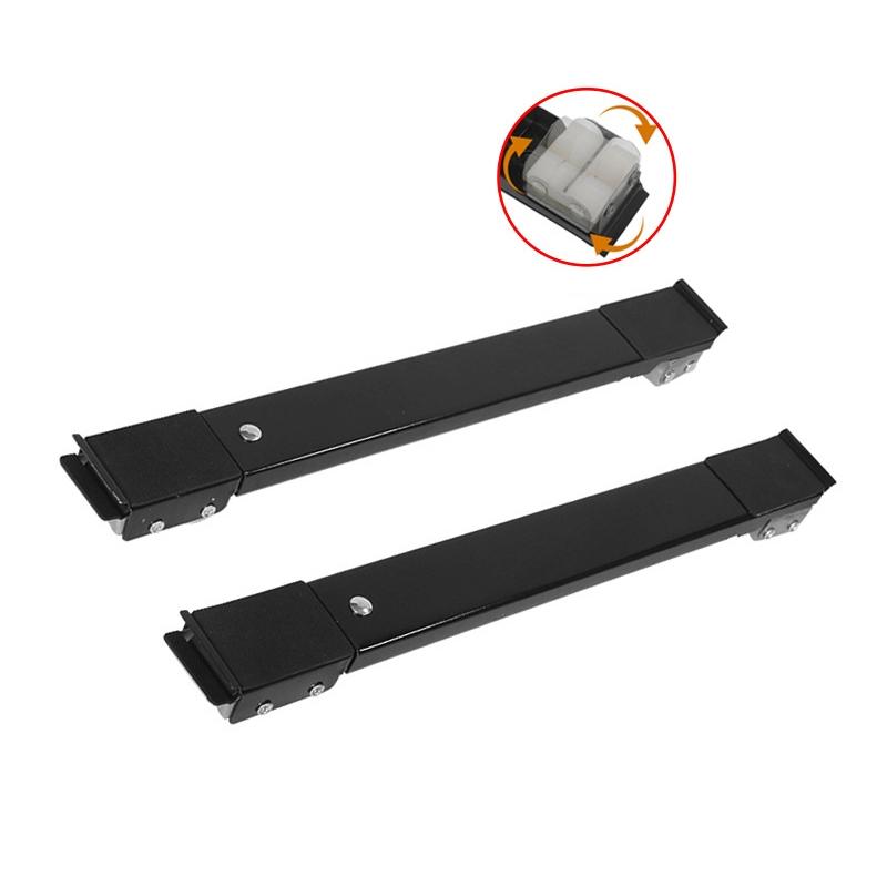 Adjustable Washing Machine Refrigerator Base Stand With Locking Wheels Non Slip Appliance Dolly 10