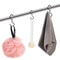 Windproof Safety Buckle S Hooks Heavy Duty Metal Hanging Hooks 2PCS 3