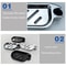 Wall Mount Shower Soap Holder with Drainage Tray No Drill Bathroom Soap Organizer